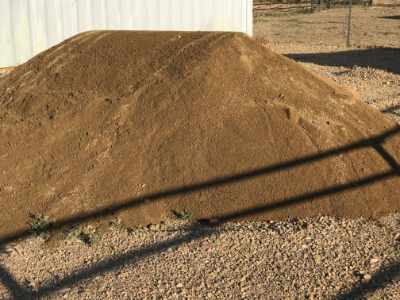 River Rock Crusher Fines. Alpacas, Llamas, Pack Animals, livestock